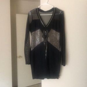 BEBE black PARTY dress